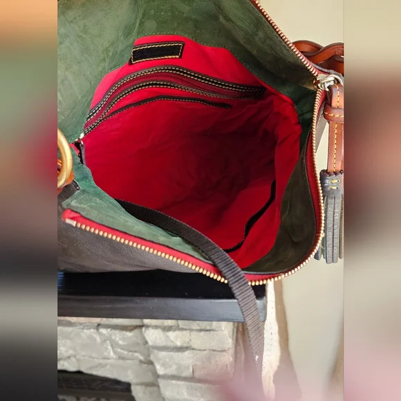 Dooney & Bourke Florentine Leather Mackenzie Bag - Picture 8 of 15